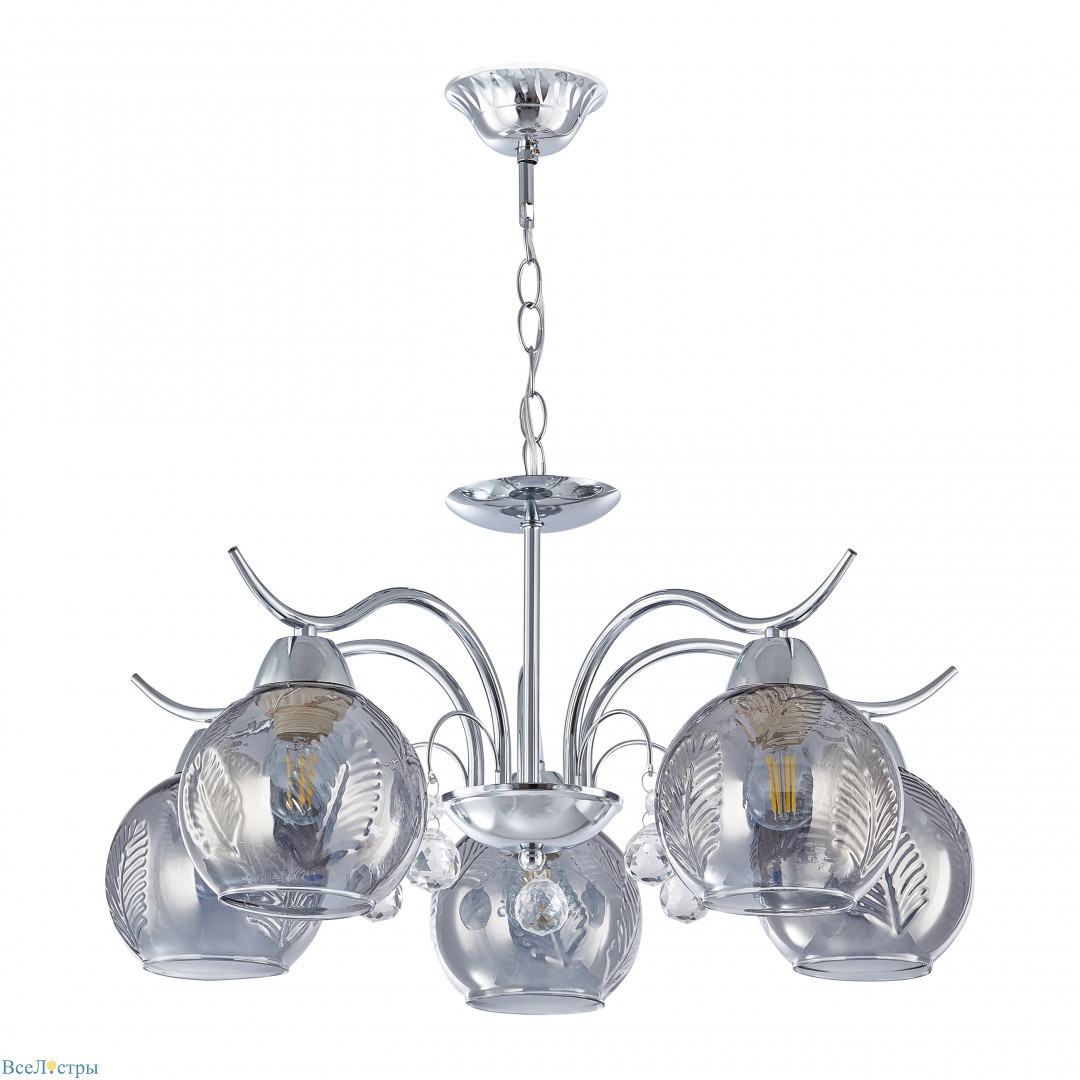 подвесная люстра arte milano amalfi 331556/5 cr