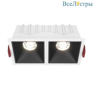 Встраиваемый светильник Maytoni Technical Alfa LED DL043-02-10W4K-D-SQ-WB