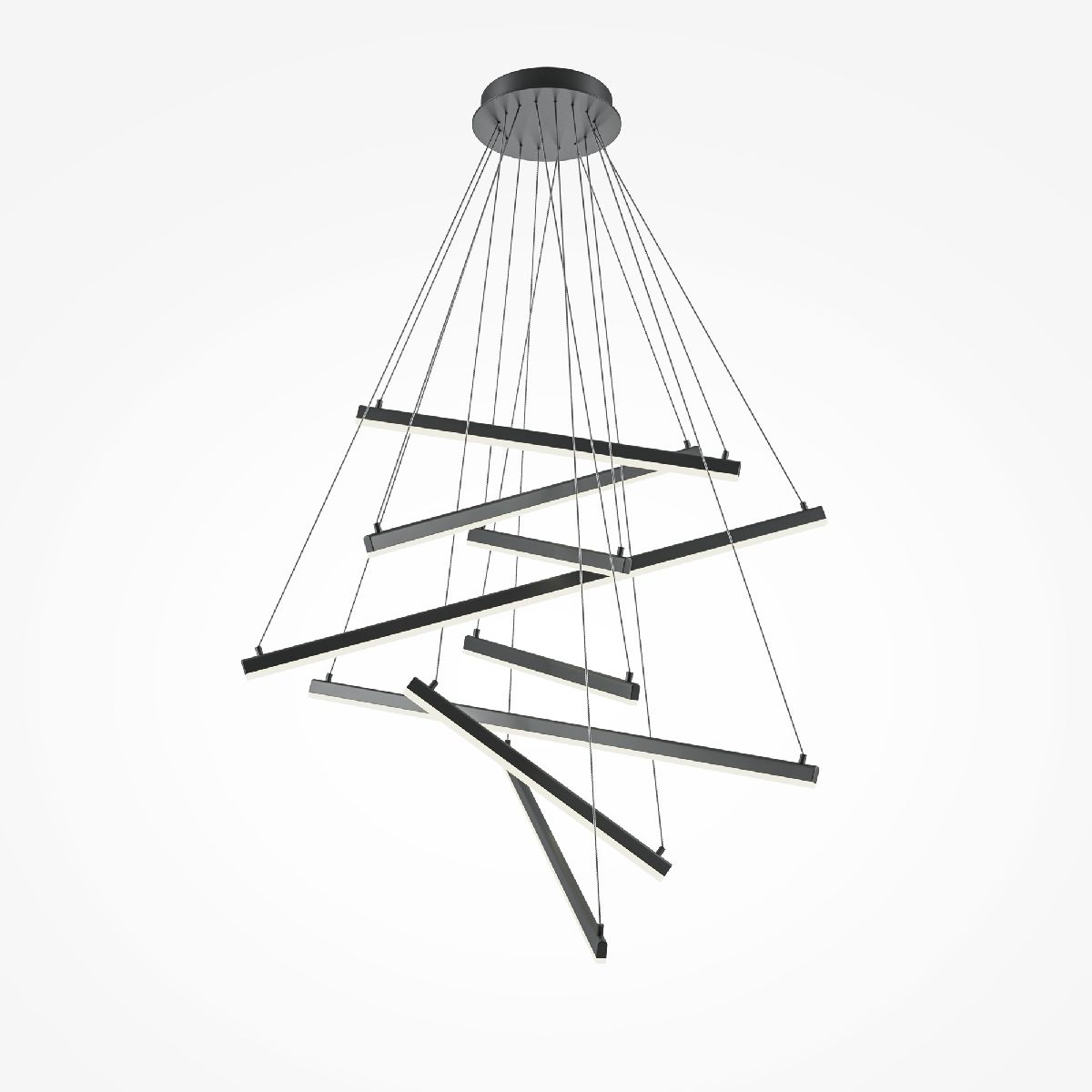 каскадная люстра maytoni line mod016pl-l96bk