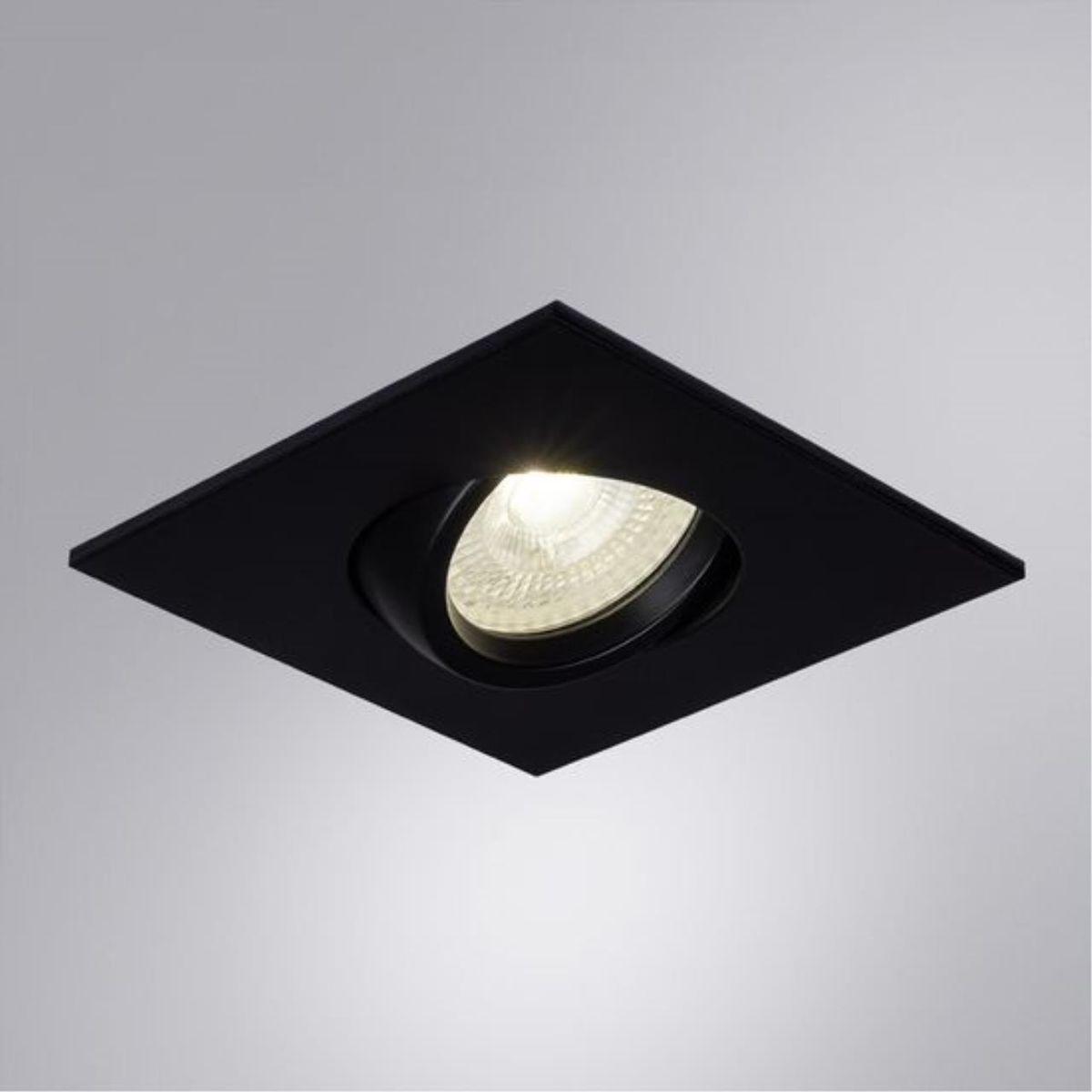 встраиваемый светильник arte lamp giro a2866pl-1bk