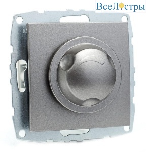 Диммер поворотный Mono Electric Despina/ Larissa антрацит 500-002405-134