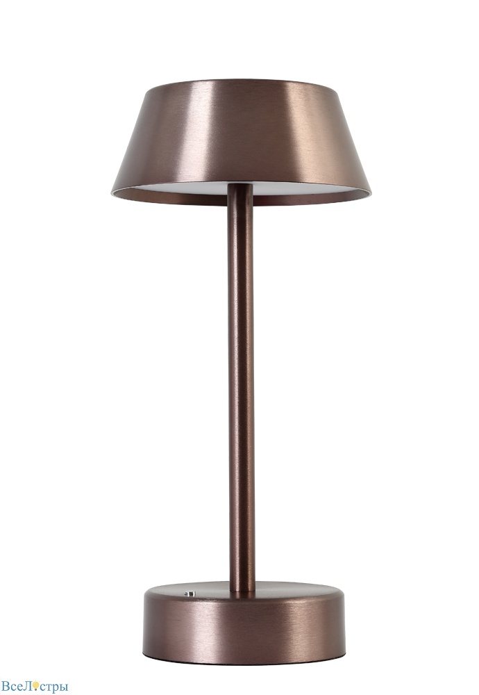 настольная лампа crystal lux santa santa lg1 coffee
