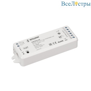 Контроллер Arlight SMART-SPI-302-72-2G-RGB/RGBW-SUF (12-24V, ZigBee, 2.4G) (IARL, IP20 Пластик) 054178