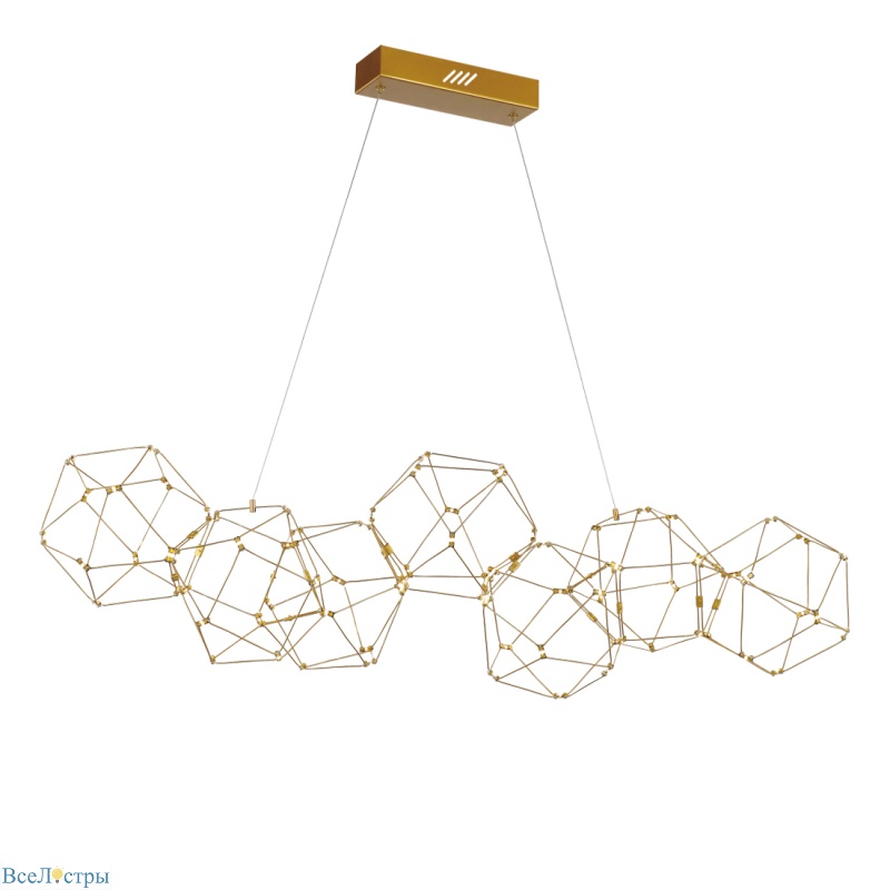 подвесной светильник delight collection lucciola md18001068-7a matt gold