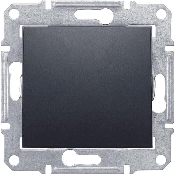 выключатель одноклавишный schneider electric sedna ip44 10a 250v sdn0100370