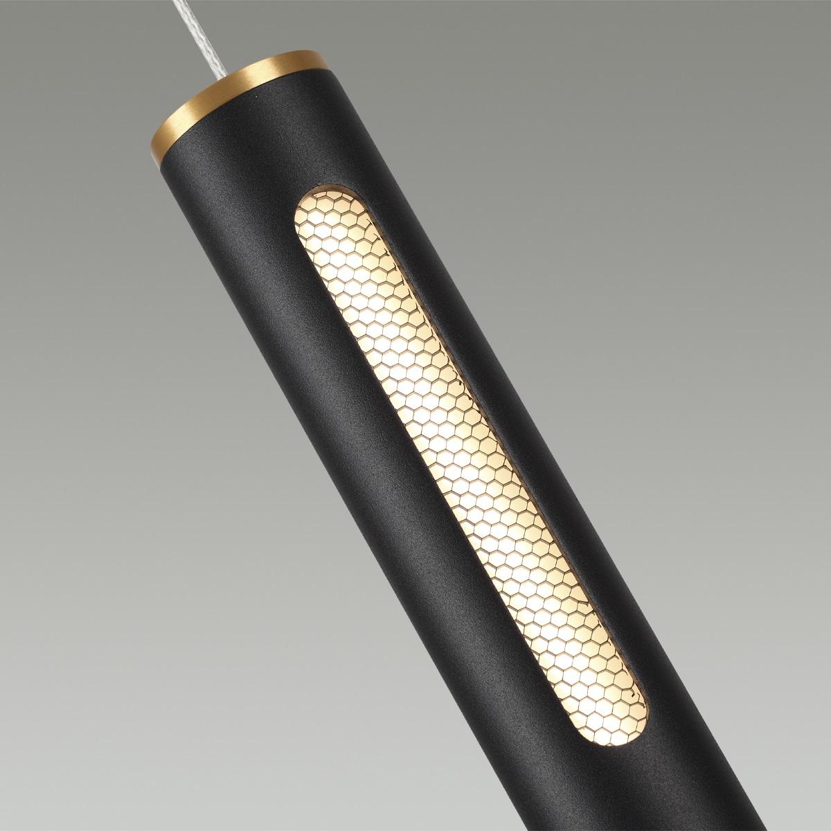 подвесной светодиодный светильник odeon light hightech mali 6643/7l