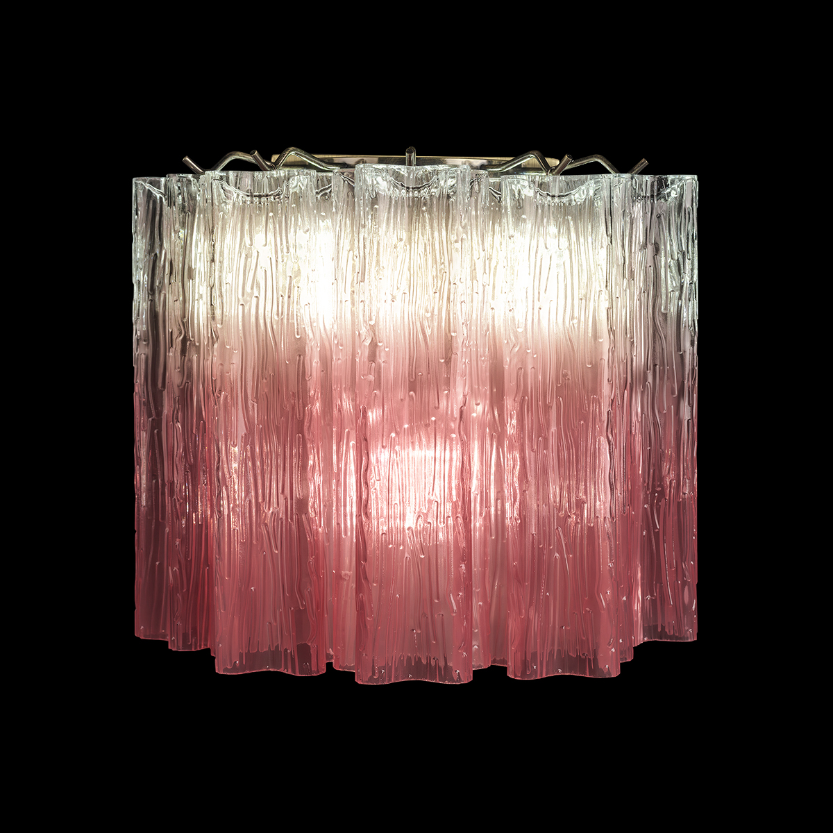 настенный светильник loft it murano 10580w clear pink