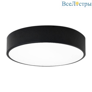 Люстра МЕДИНА черная d80 h10 Led 90W (4000K) 05480,19