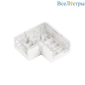 Коннектор угловой Arlight COB-MONO-8mm-2pin-STS-IP68 (Прозрачный) 059157