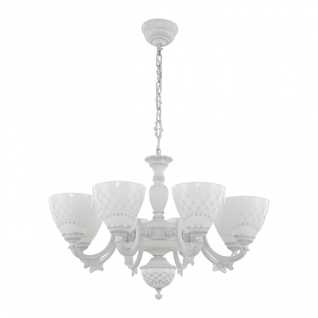 подвесная люстра arte milano 343837/8 wt+sl
