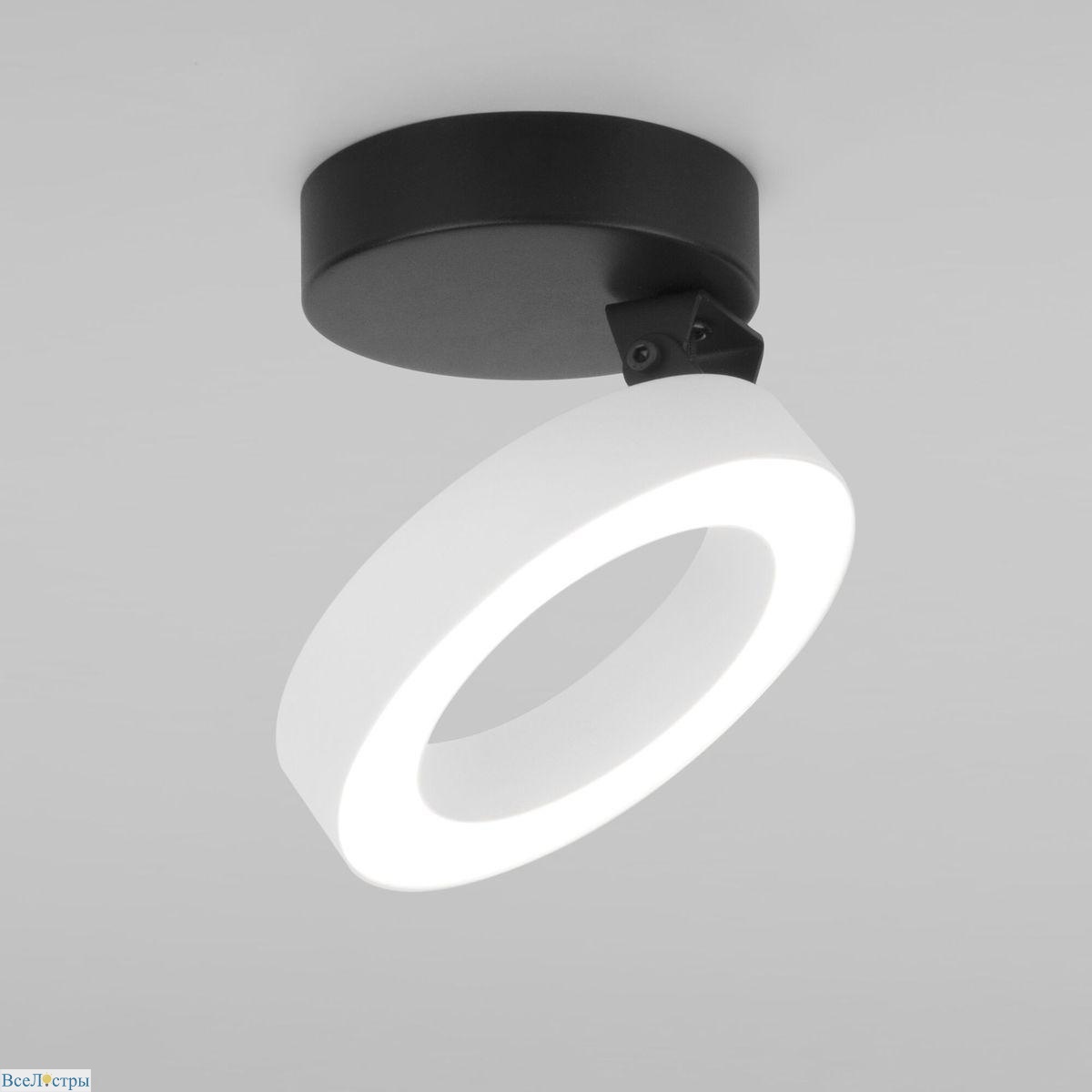 светодиодный спот elektrostandard spila 25105/led белый 4690389187513
