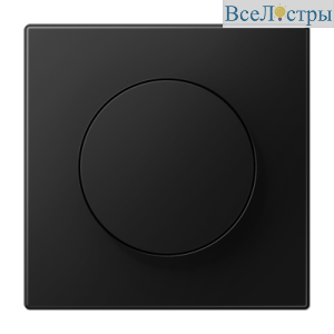 Лицевая панель светорегулятора Jung LS1740SWM