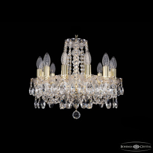 Подвесная люстра Bohemia Ivele Crystal 1402/12/141 G