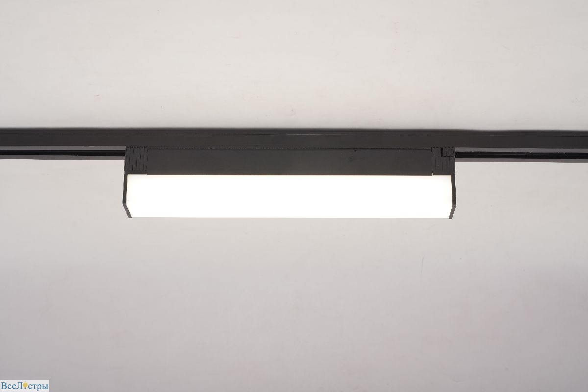 трековый однофазный светильник эра tr53 - 3040 bk б0059550