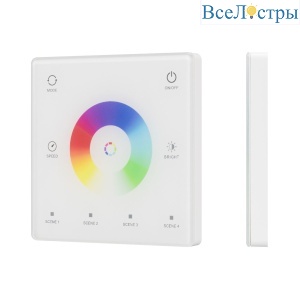 Сенсорная панель Arlight SMART-SPI-801-11-4SC-RGBW-SUF White (3V, 2.4G) (IARL, IP20 Пластик) 059244