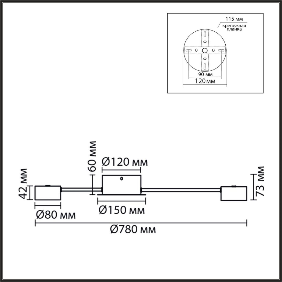 потолочная люстра lumion comfi torina 8343/10c