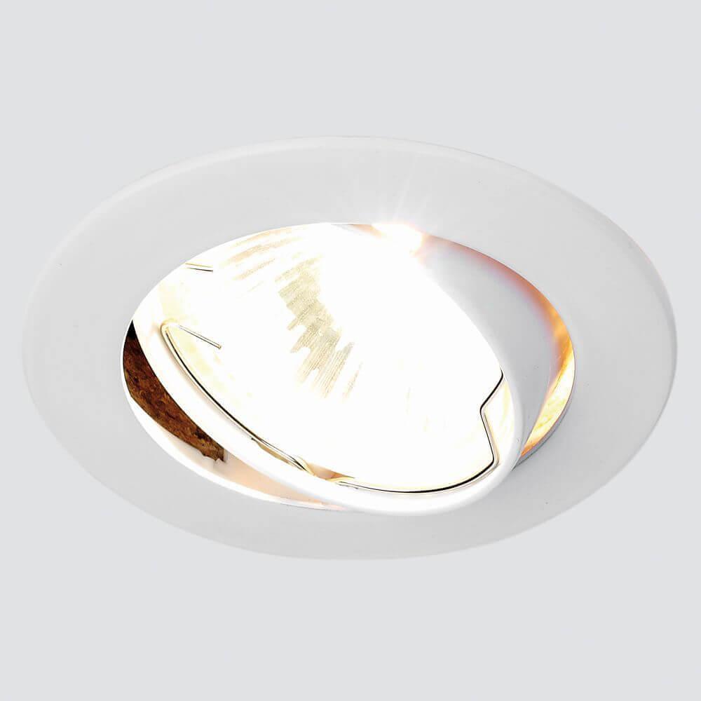 встраиваемый светильник ambrella light classic 104s wh