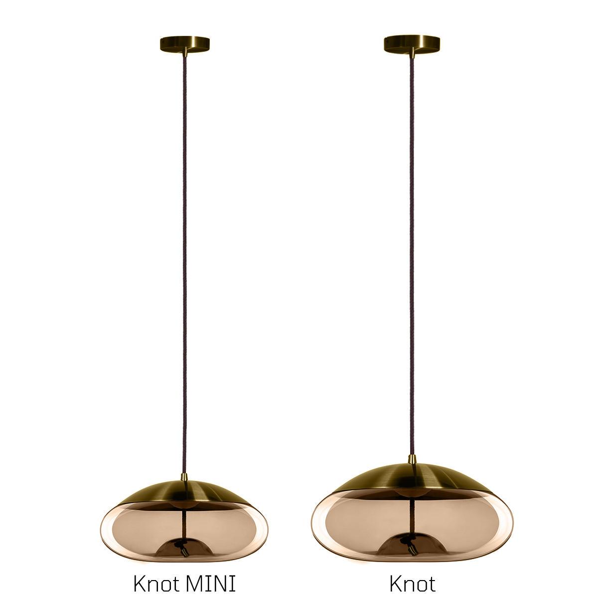 подвесной светодиодный светильник loft it knot 8135-d mini