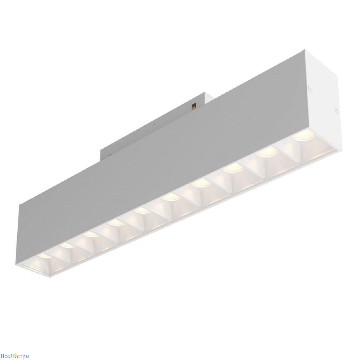 трековый светодиодный светильник maytoni technica points tr076-2-20w4k-w