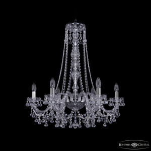 Подвесная люстра Bohemia Ivele Crystal 1409/6/240/h-75 Ni