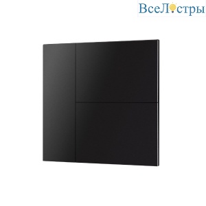 Накладка панели Arlight KNX-23-3G-SUF Black (Backlight) 051091