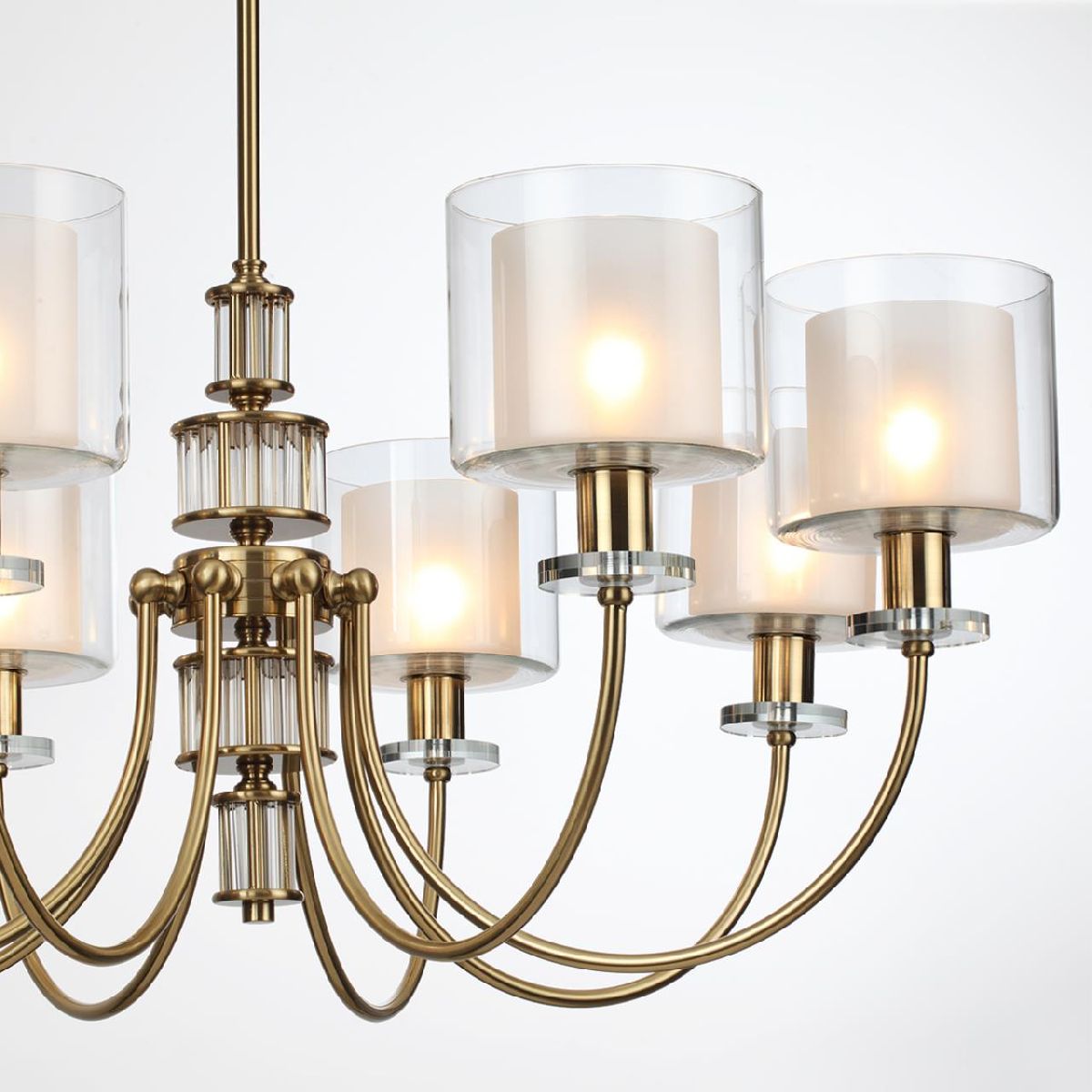 подвесная люстра odeon light saga classic 5088/8
