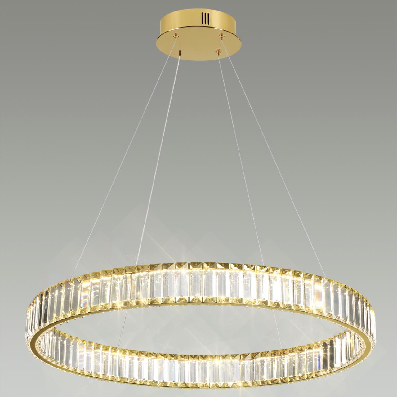 подвесной светодиодный светильник odeon light vekia 5015/45l