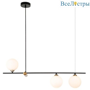 Подвесная люстра Indigo Opaco 11015/3P Black V000152