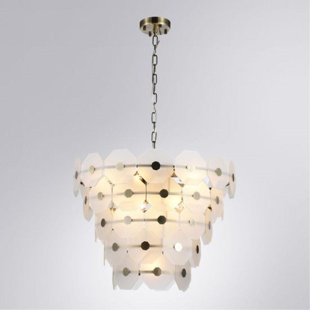 подвесная люстра arte lamp lambrusco a4069lm-13ab