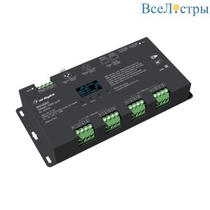 Декодер Arlight Smart-DMX-SUF (12-24V, 12x5A, XLR3, RJ45) 033768
