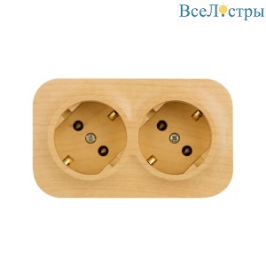 Розеточный блок двойной с/з Legrand Quteo 782293