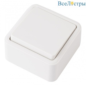 Выключатель одноклавишный Arte Milano 310.30-1.white