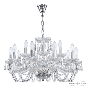 Подвесная люстра Bohemia Ivele Crystal 119/10+5/240 Ni