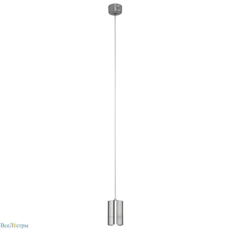 подвесной светильник eurosvet piccolo 50248/1 led хром a061425