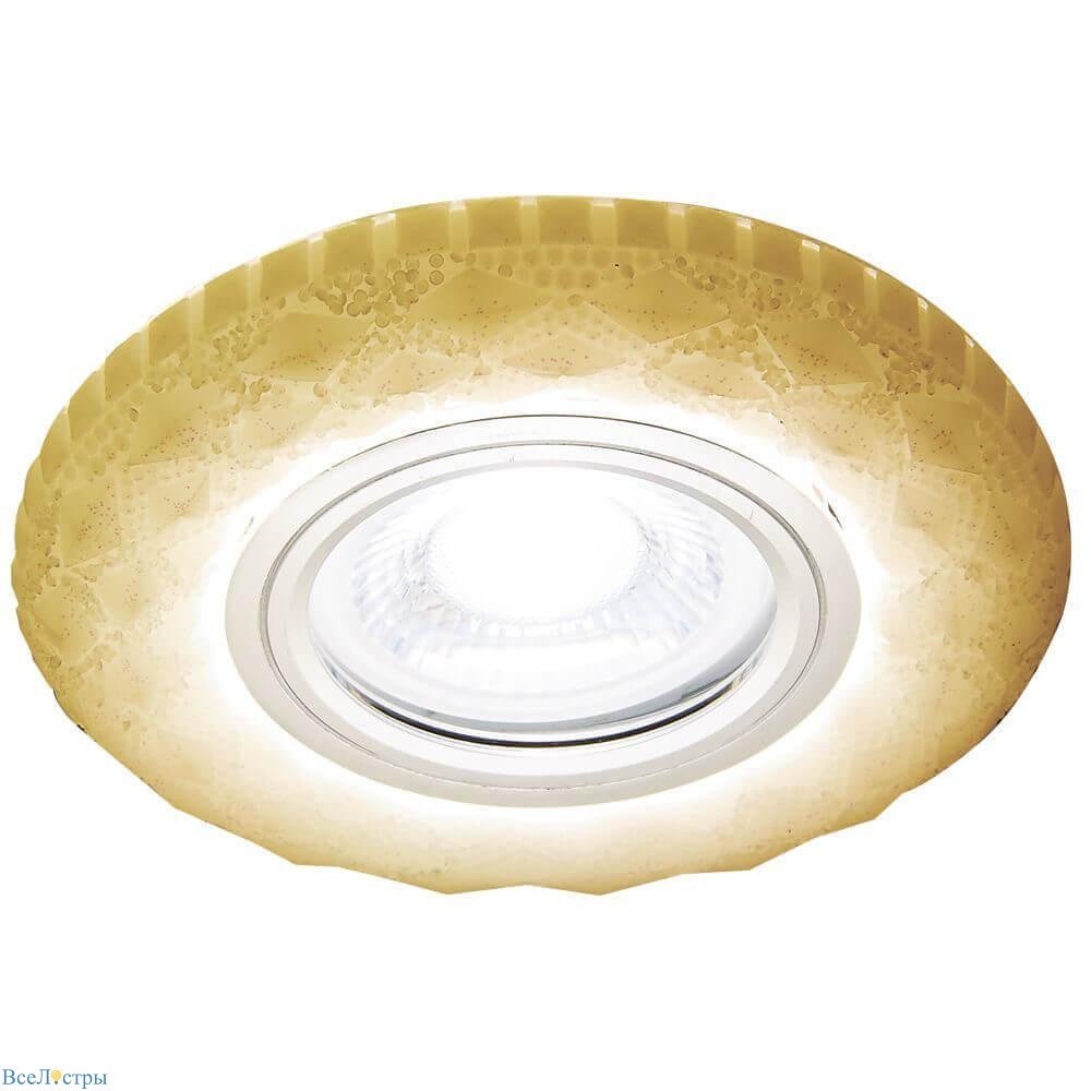 встраиваемый светодиодный светильник ambrella light led s288 w