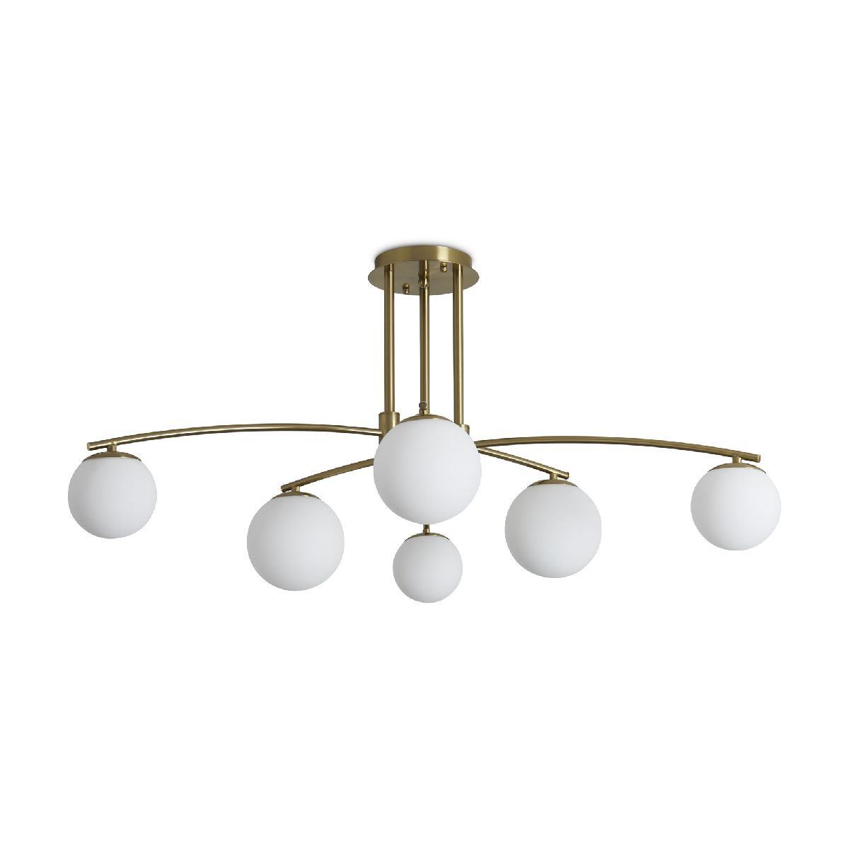 потолочная люстра freya hanger fr5443cl-06bs