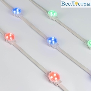 Модуль управляемый Arlight SPI-F3-D30 12V RGB-RAM-Auto (0.6W, IP68, 120 deg) 036831