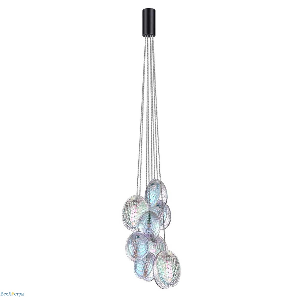 подвесная люстра odeon light mussels 5039/8