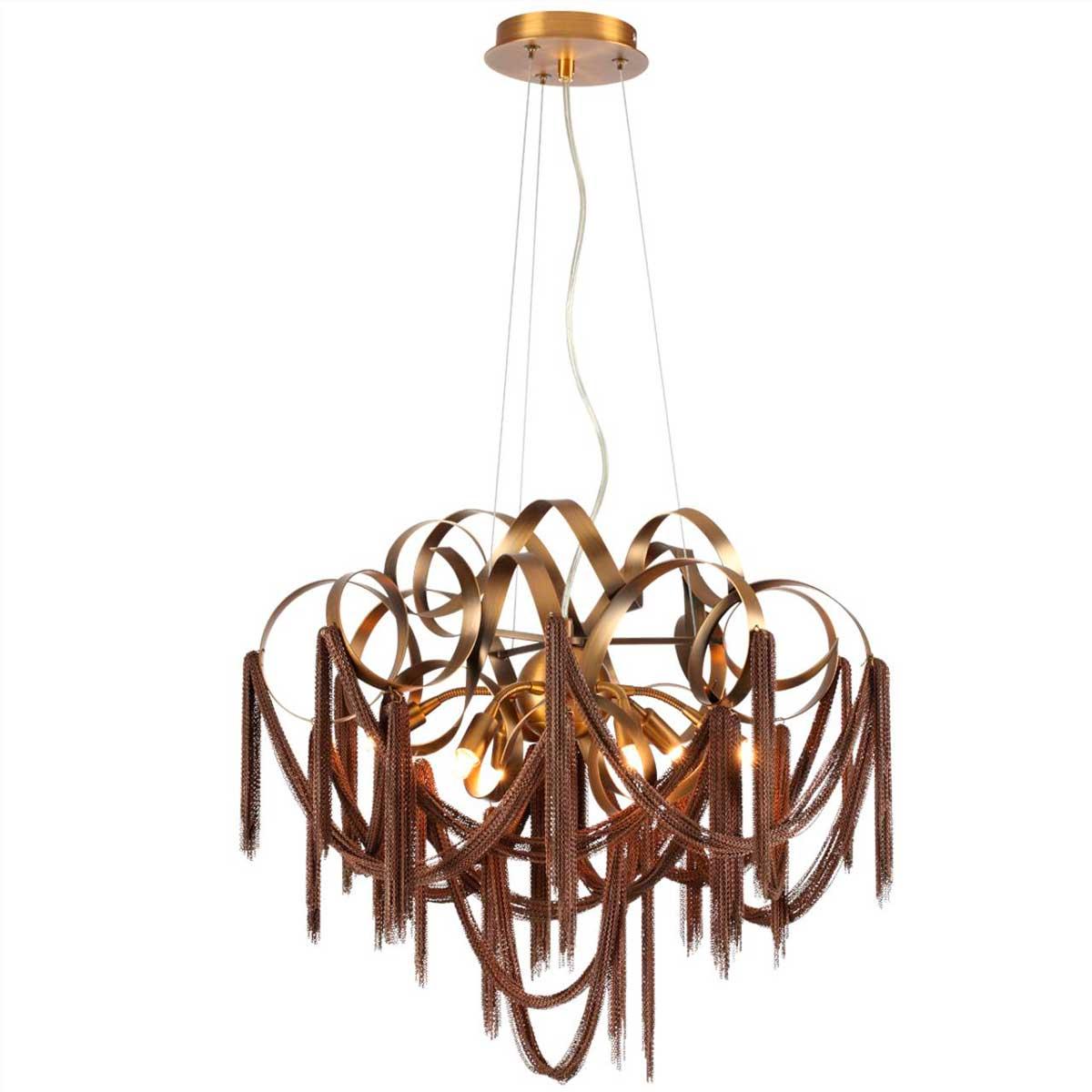 подвесная люстра odeon light chainy 5066/6