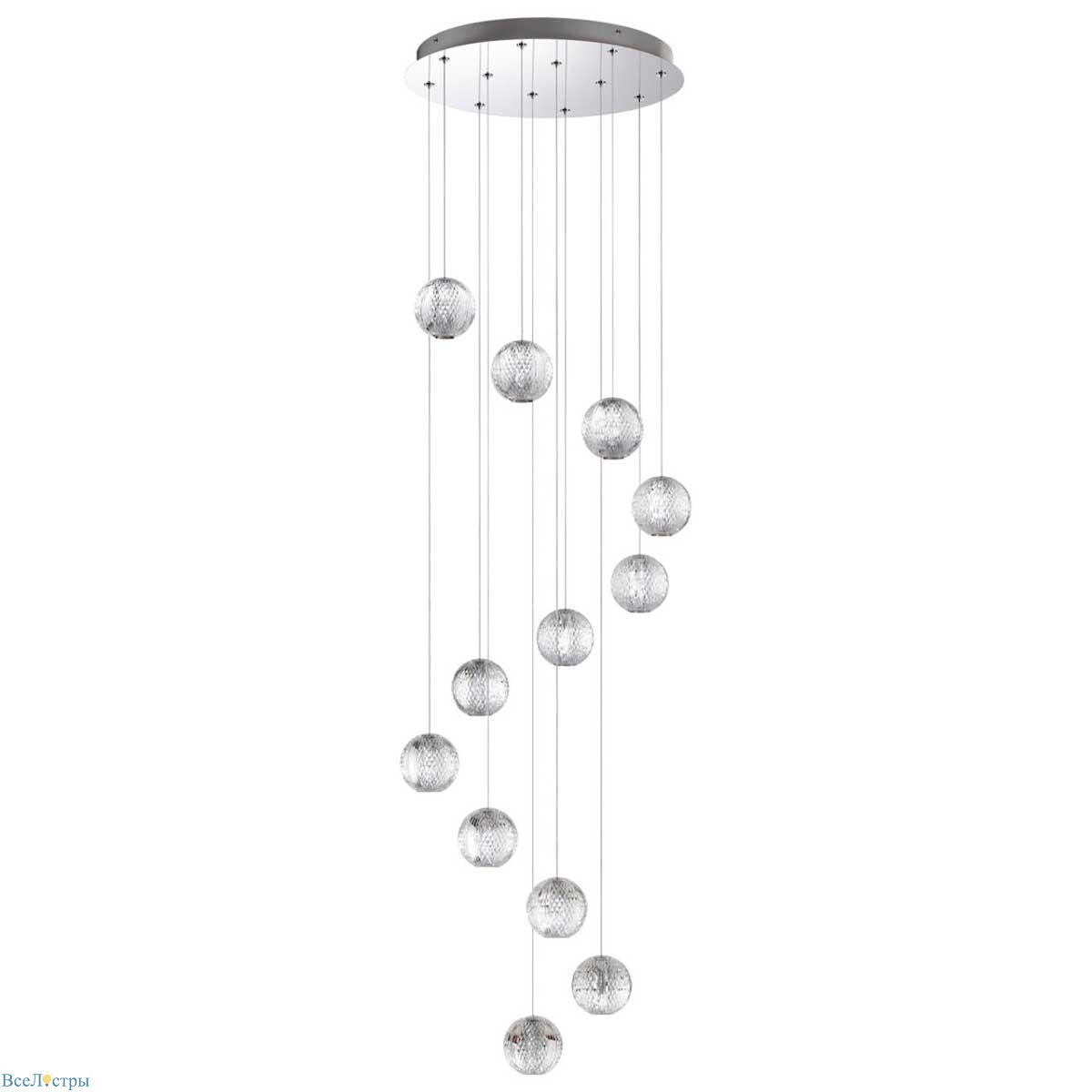 подвесная люстра odeon light crystal 5007/56l