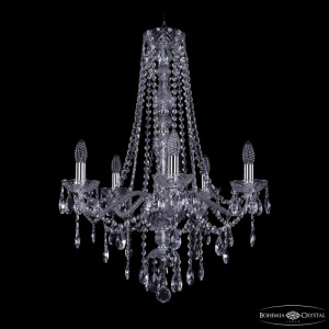 Подвесная люстра Bohemia Ivele Crystal 1415/5/200/h-75 Ni