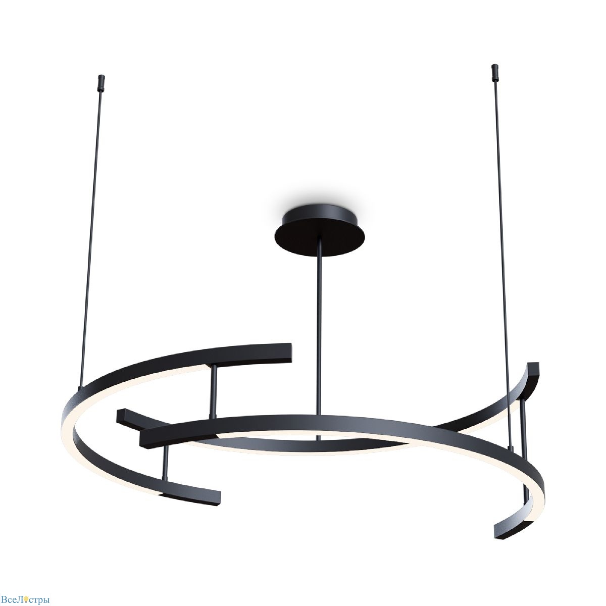 подвесная люстра maytoni line mod016pl-l52bk