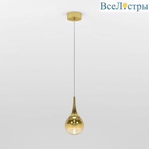 Подвесной светильник Eurosvet Adour 50256/1 LED золото a063856