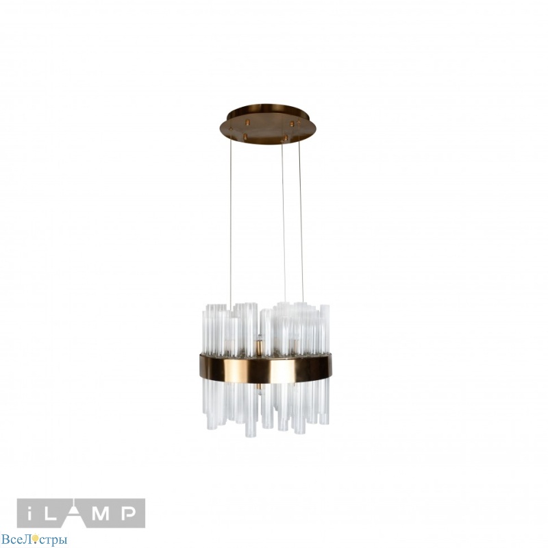 подвесная люстра ilamp art 6120-400 gd
