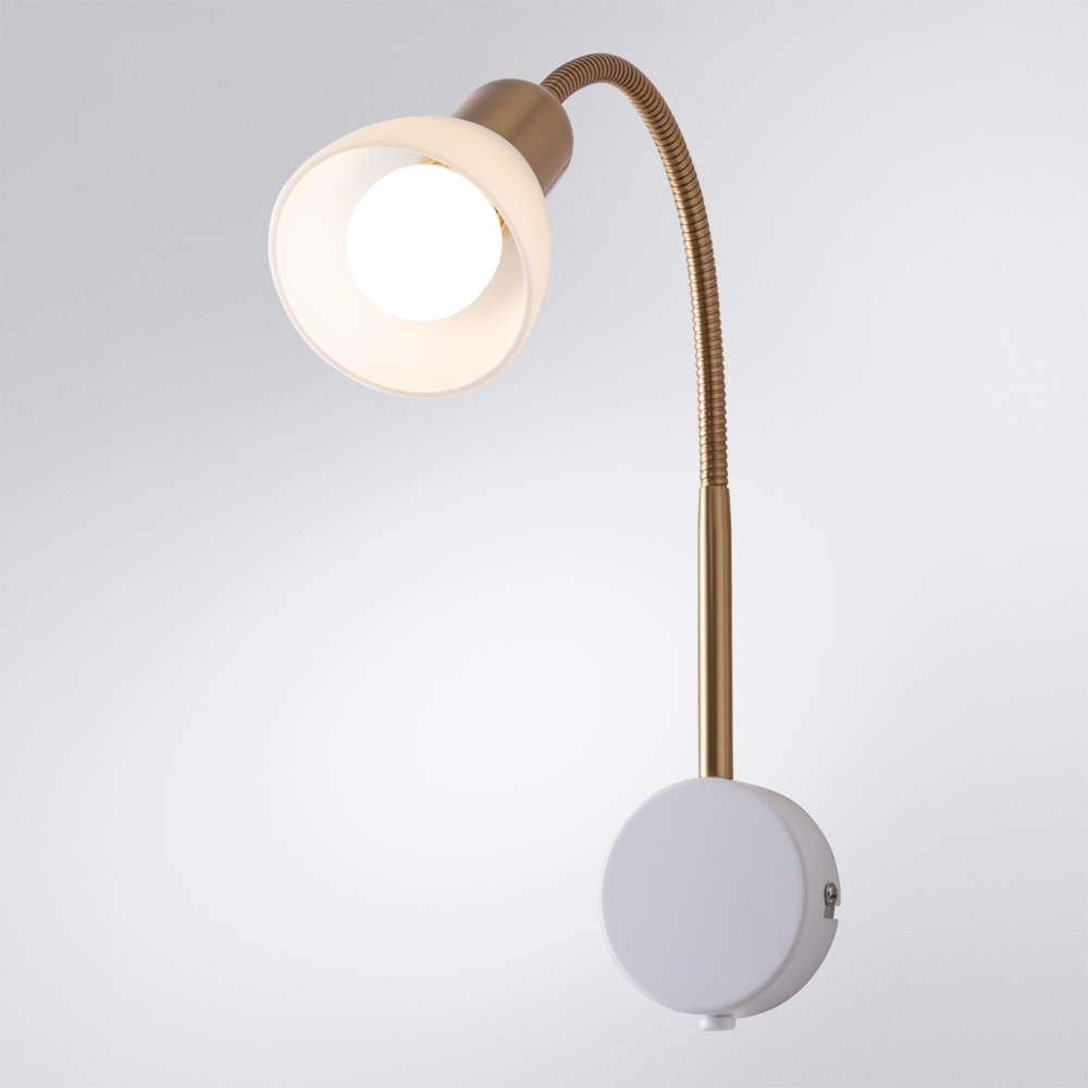 спот arte lamp falena a3116ap-1wh
