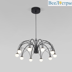 Подвесная люстра Eurosvet Ragno 90034/10 LED черный a069301
