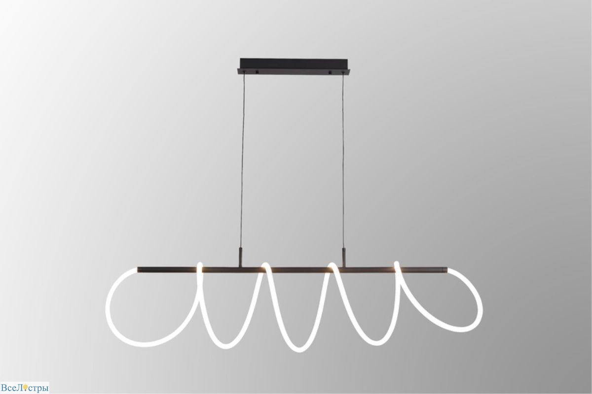 подвесной светодный светильник arte lamp klimt a2850sp-75bk