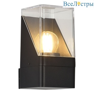 Уличный настенный светильник ST Luce Slide SL9016.401.01
