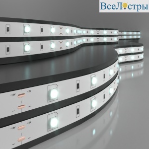 Светодиодная лента Elektrostandard 12V 7,2W 30Led 5050 IP20 холодный белый, 5м 4690389040153
