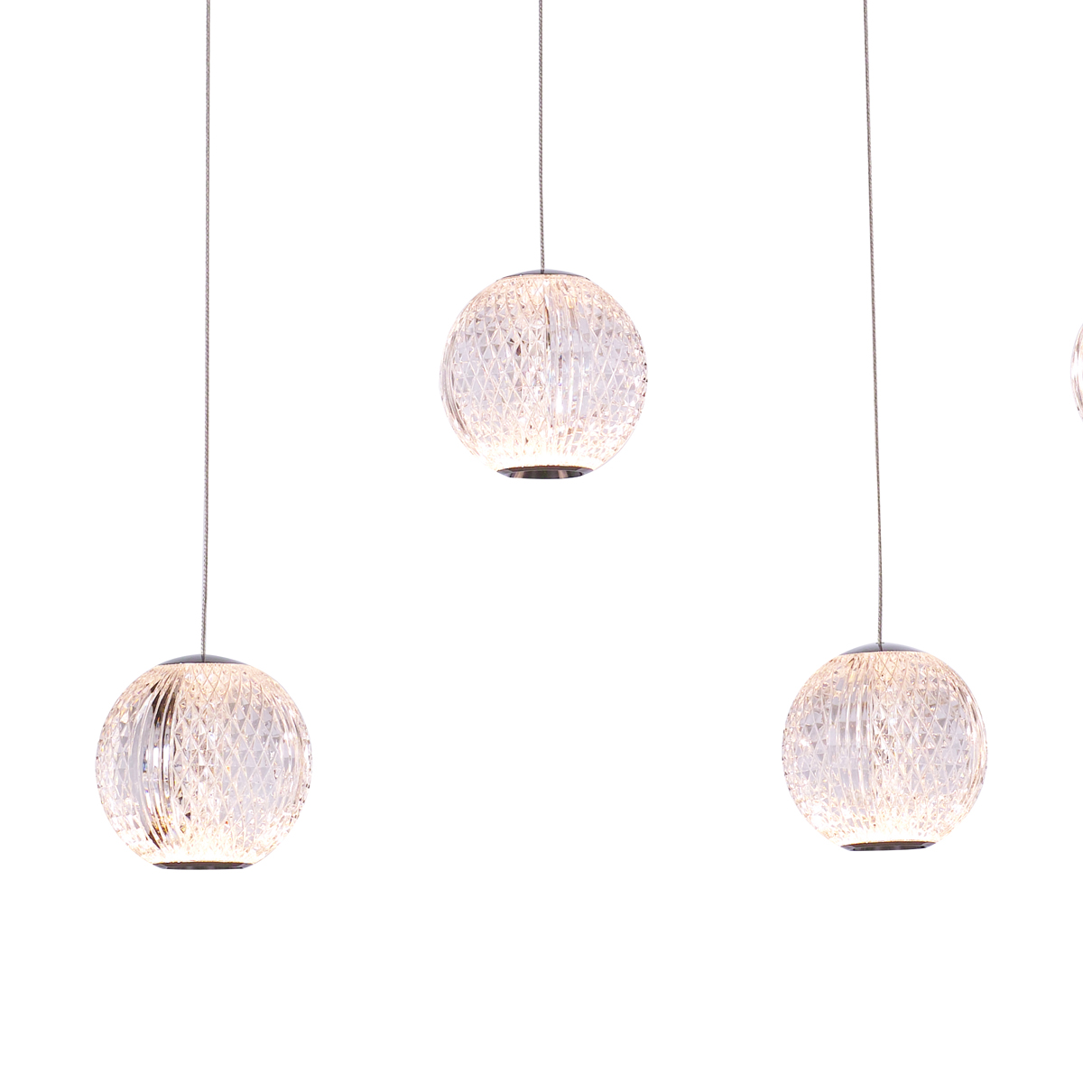 подвесная люстра delight collection elliot diamante md20001012-5b chrome